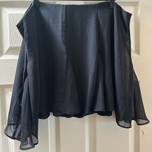 Abercrombie & Fitch Black A-Line Skirt